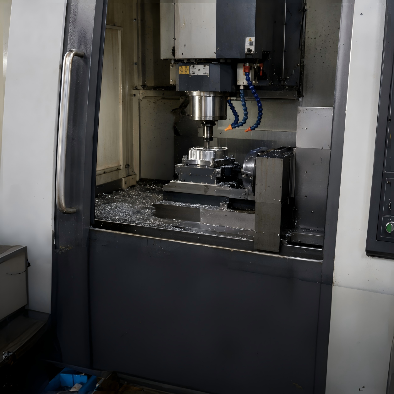 What are CNC machine parts?